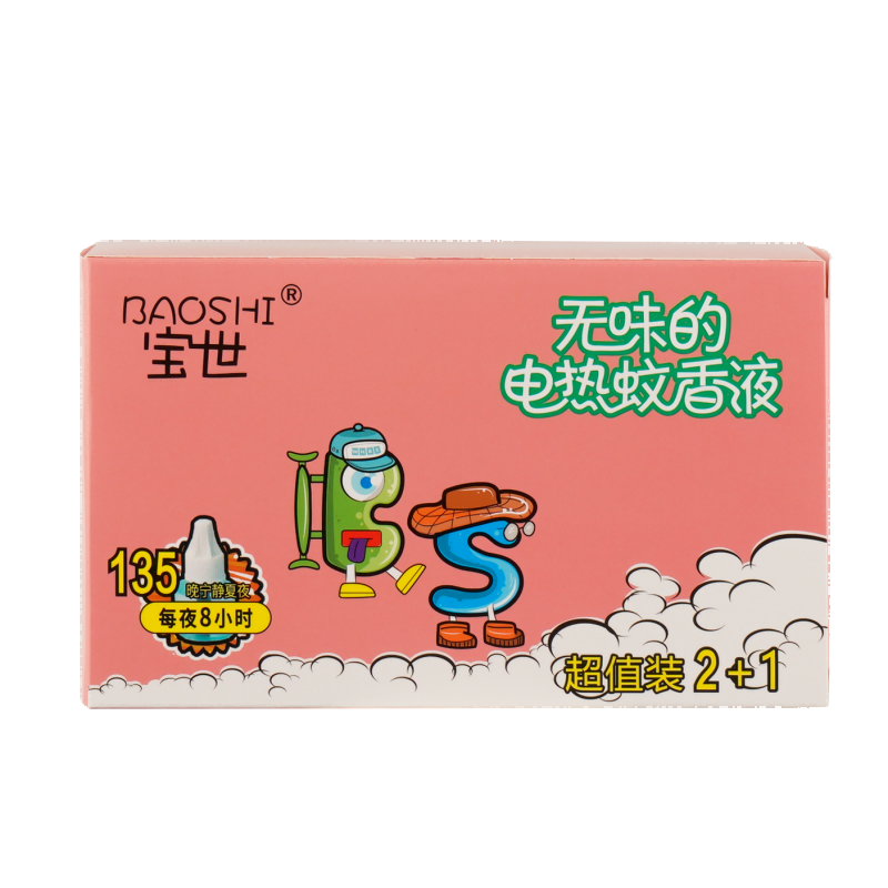 电热蚊香液3瓶装